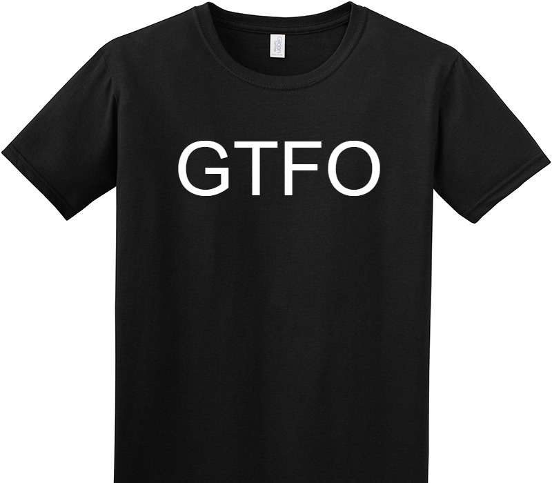 Custom Adult Soft Style 100% Cotton Black T-Shirt