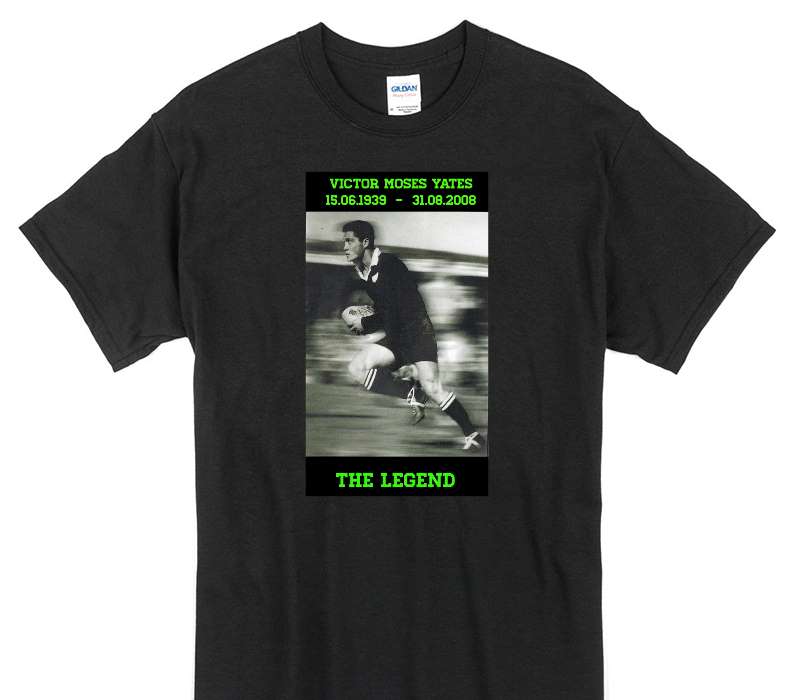 Custom Gildan 100% Cotton Black T-Shirt