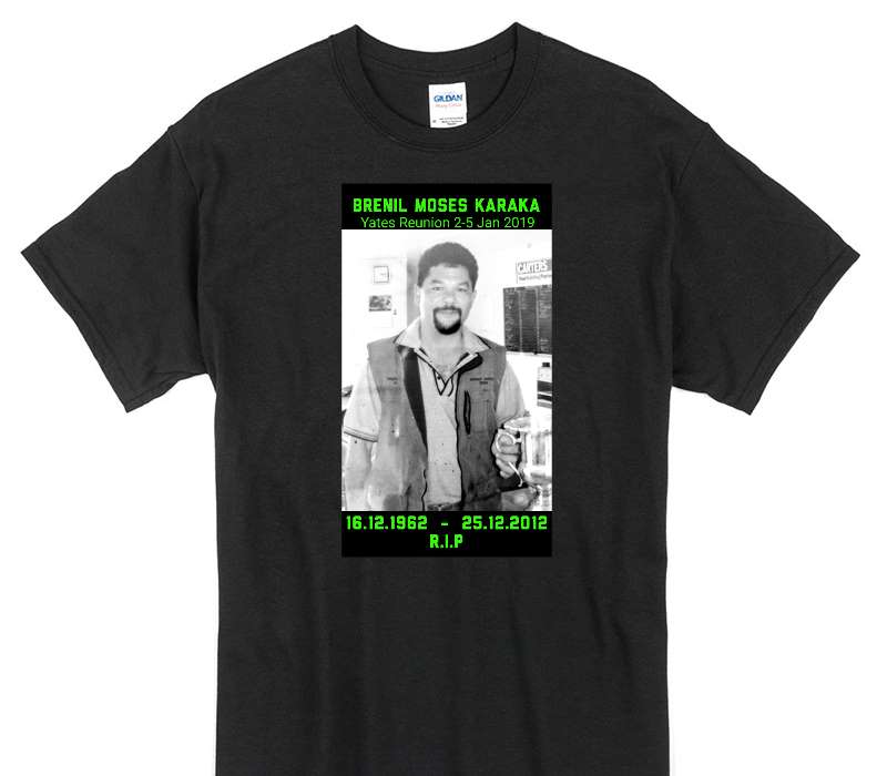 Custom Gildan 100% Cotton Black T-Shirt