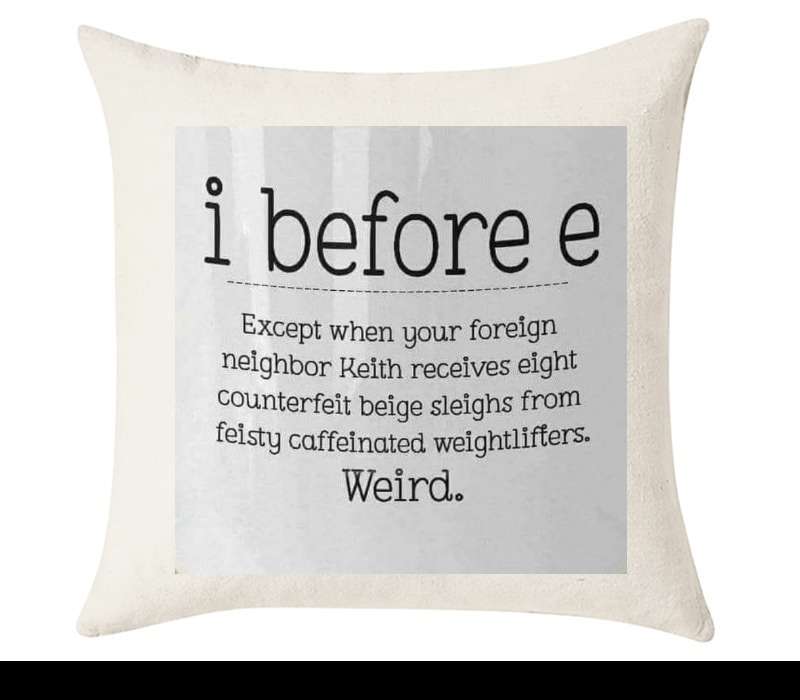 Custom Cushion Cover 50cm x 50 cm Off White