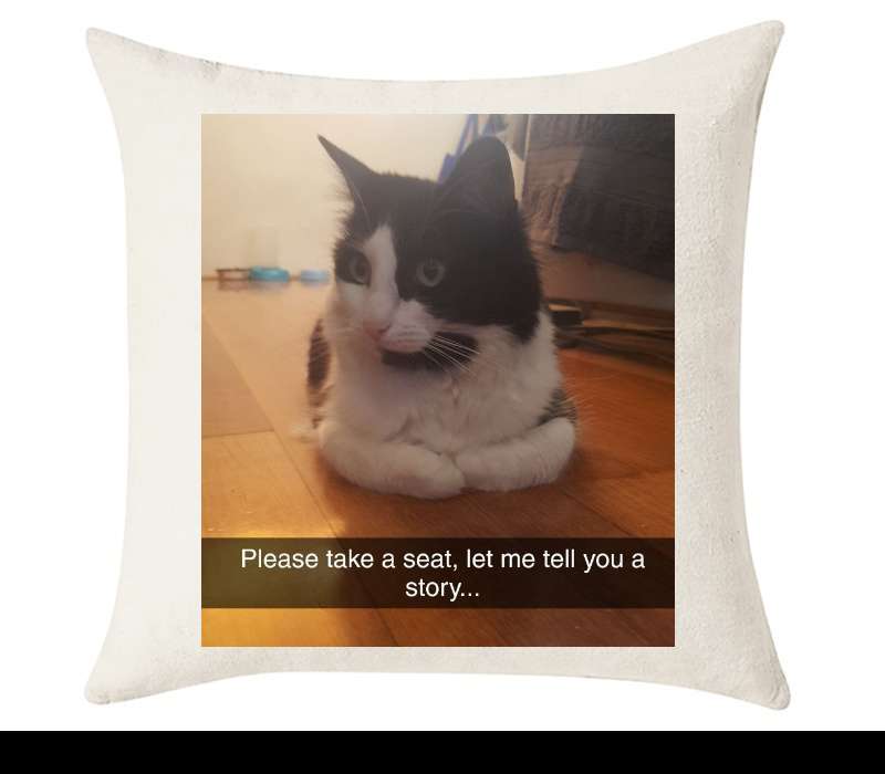 Custom Cushion Cover 50cm x 50 cm Off White