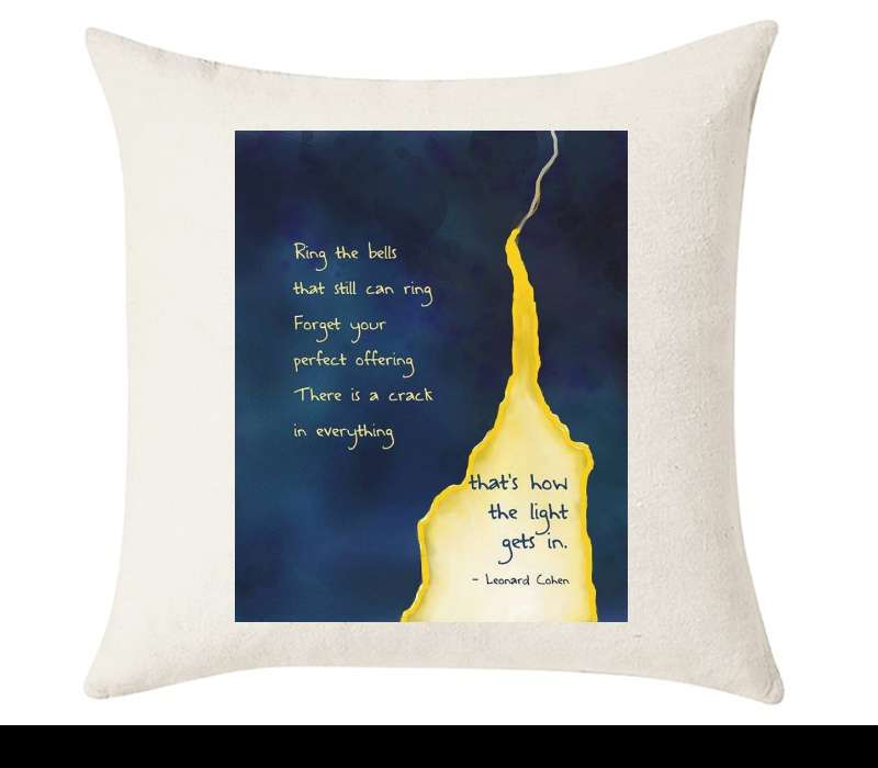 Custom Cushion Cover 50cm x 50 cm Off White