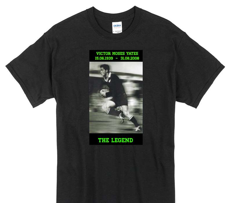 Custom Gildan 100% Cotton Black T-Shirt