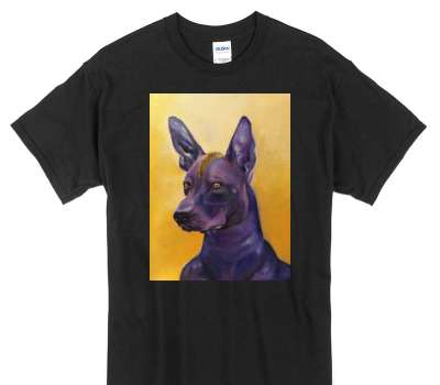 Custom Gildan 100% Cotton Black T-Shirt