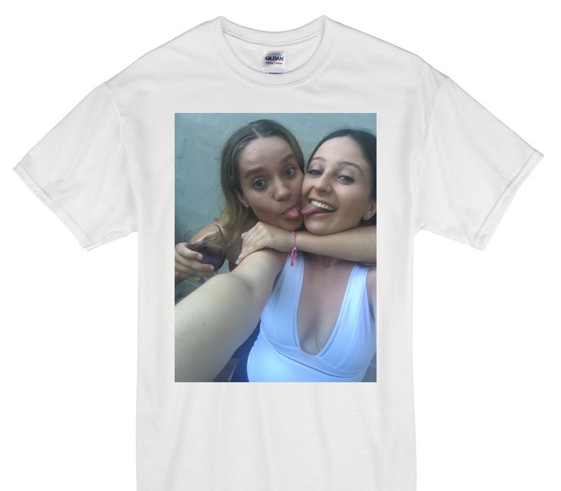 Custom Gildan 100% Cotton White T-Shirt