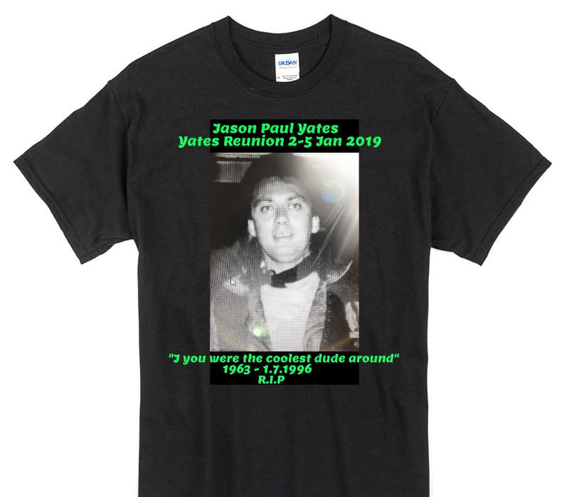 Custom Gildan 100% Cotton Black T-Shirt
