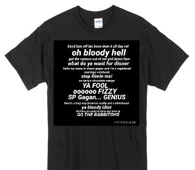 Custom Gildan 100% Cotton Black T-Shirt