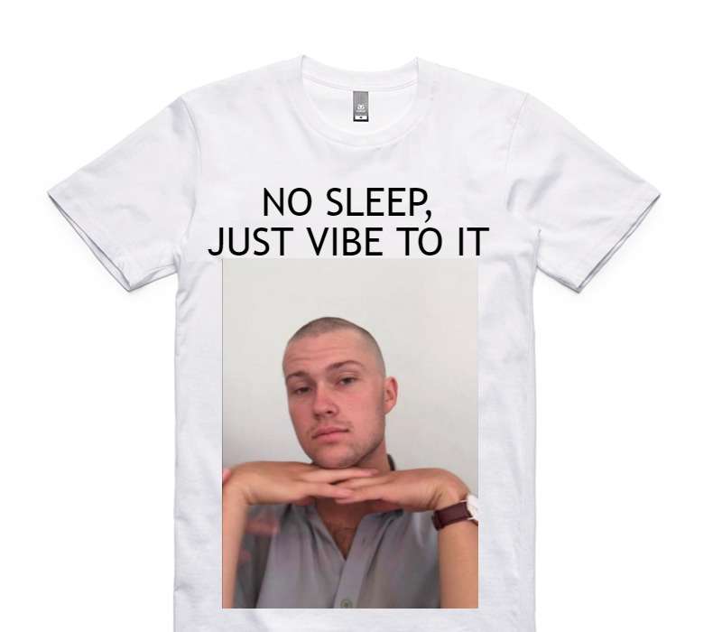 Custom AS Colour 100% Cotton White T-Shirt