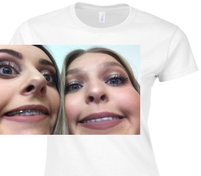 Custom Womens Soft Style 100% Cotton White T-Shirt