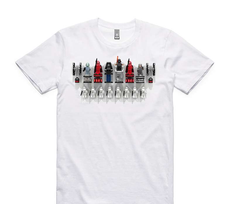 Custom AS Colour 100% Cotton White T-Shirt