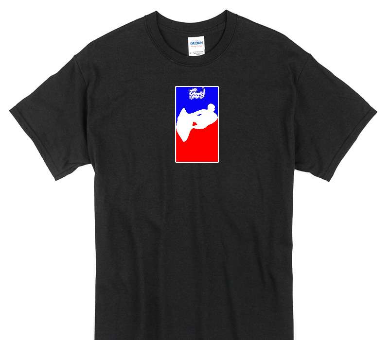 Custom Gildan 100% Cotton Black T-Shirt