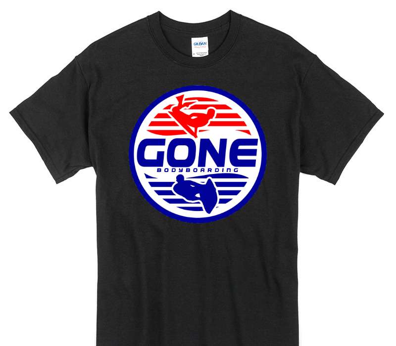 Custom Gildan 100% Cotton Black T-Shirt