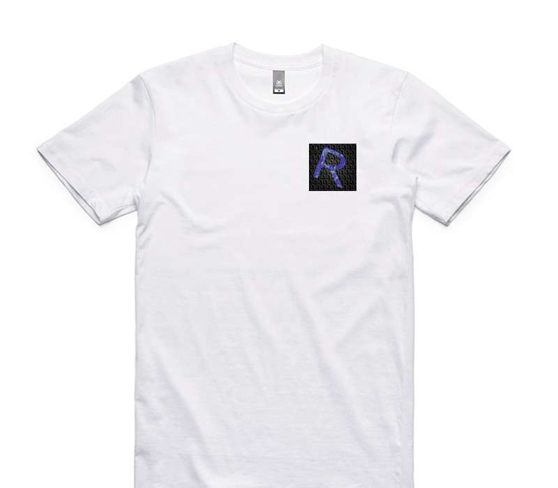 Custom AS Colour 100% Cotton White T-Shirt