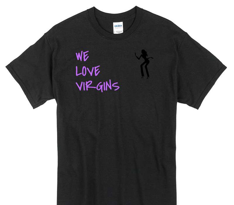 Custom Gildan 100% Cotton Black T-Shirt