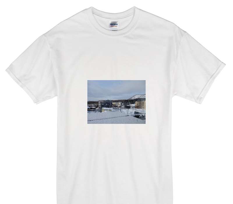 Custom Gildan 100% Cotton White T-Shirt