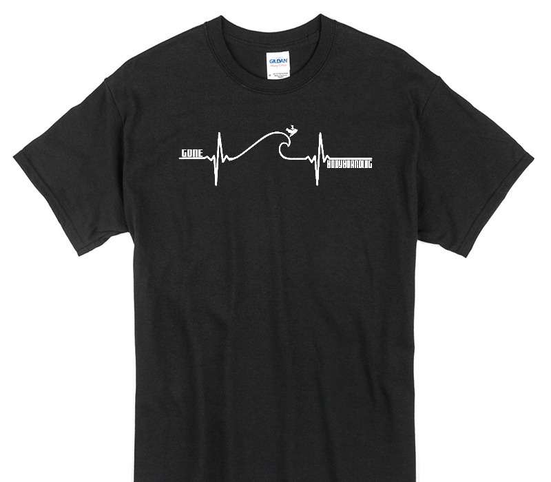 Custom Gildan 100% Cotton Black T-Shirt