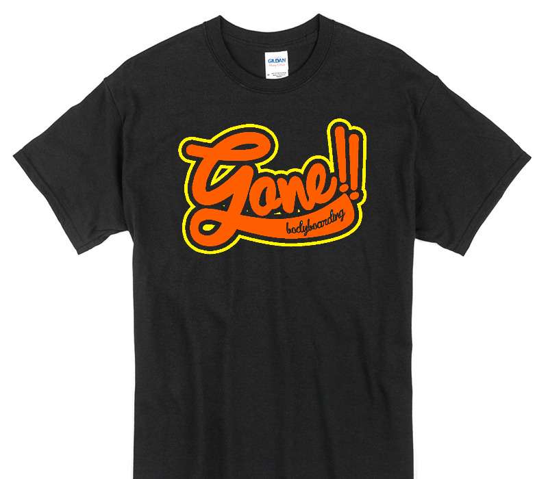 Custom Gildan 100% Cotton Black T-Shirt