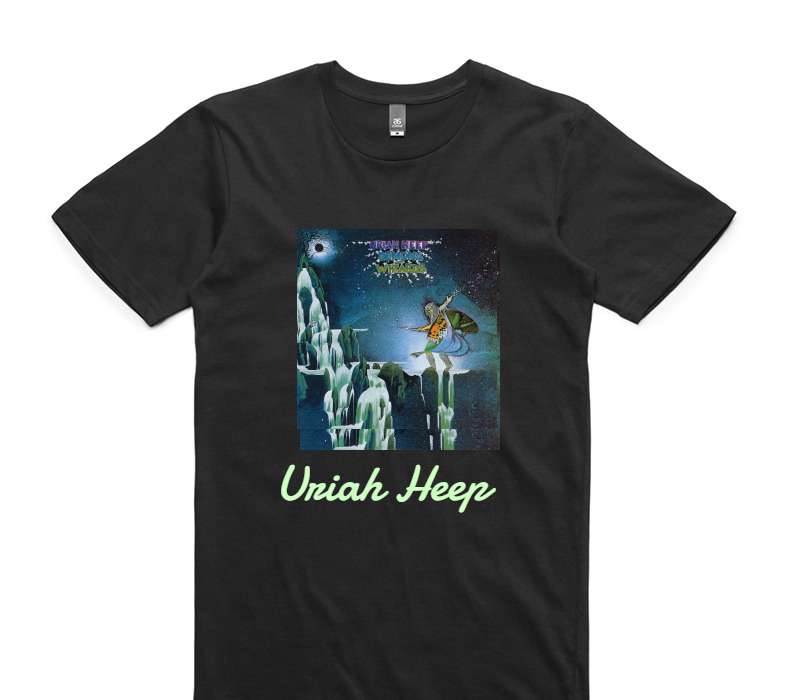 Custom AS Colour 100% Cotton Black T-Shirt
