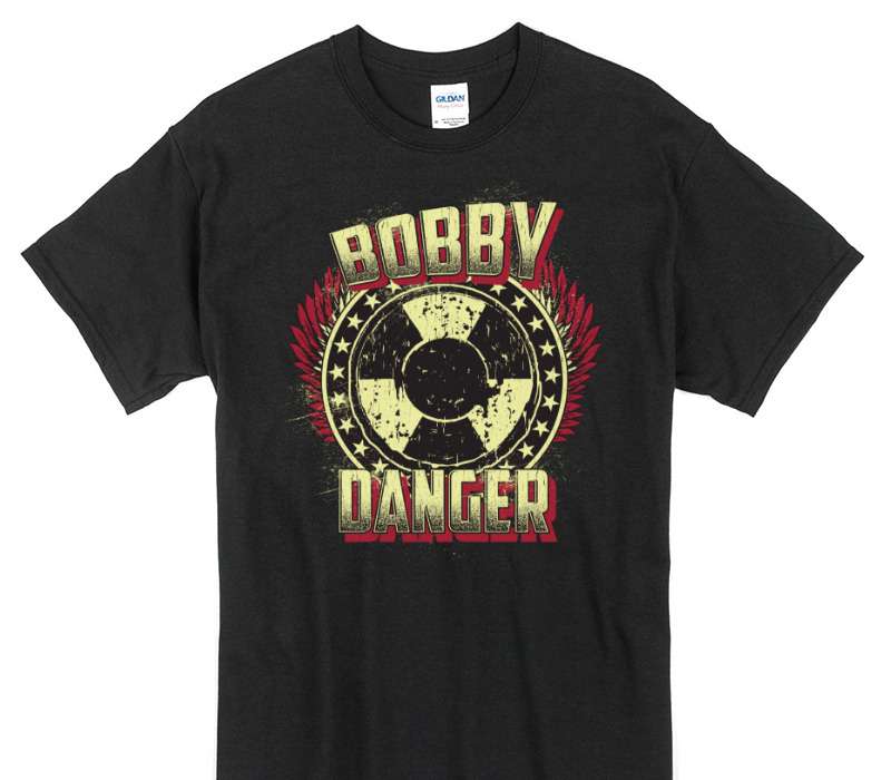 Custom Gildan 100% Cotton Black T-Shirt