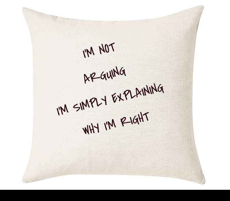 Custom Cushion Cover 50cm x 50 cm Off White