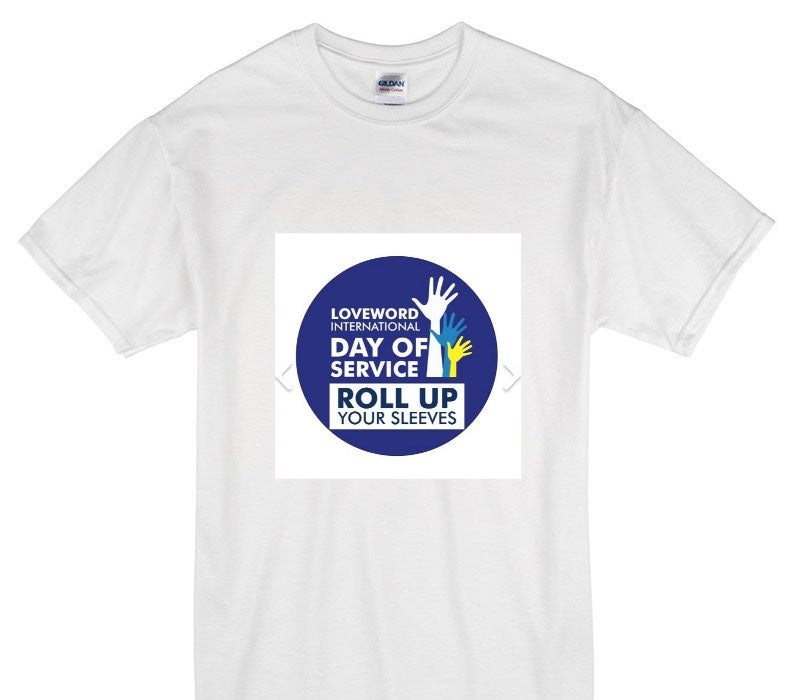 Custom Gildan 100% Cotton White T-Shirt