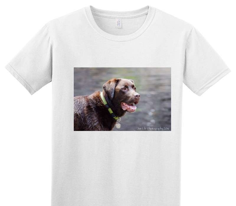 Custom Adult Soft Style 100% Cotton White T-Shirt