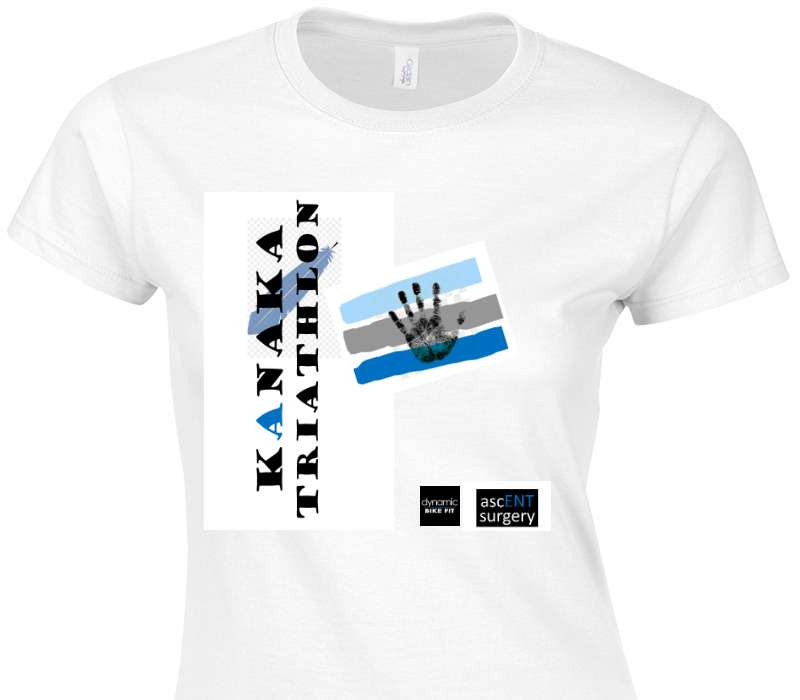 Custom Womens Soft Style 100% Cotton White T-Shirt