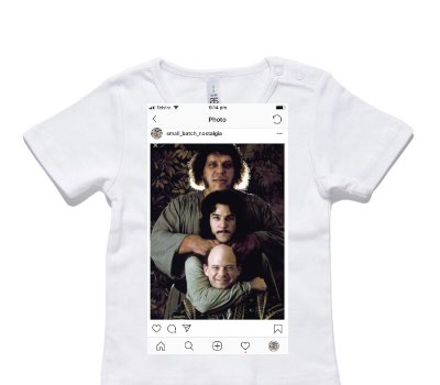 Custom AS Colour White Baby T-Shirt