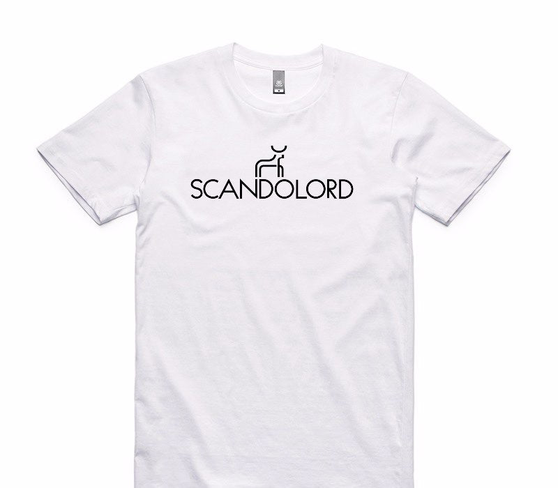Custom AS Colour 100% Cotton White T-Shirt