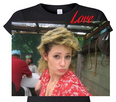 Custom Womens Soft Style 100% Cotton Black T-Shirt