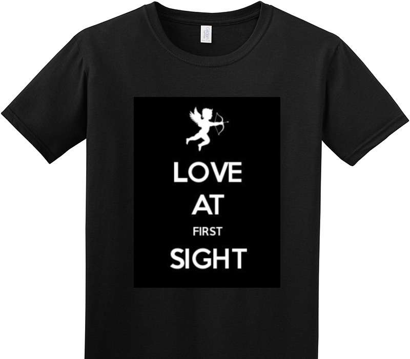 Custom Adult Soft Style 100% Cotton Black T-Shirt