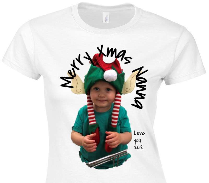 Custom Womens Soft Style 100% Cotton White T-Shirt