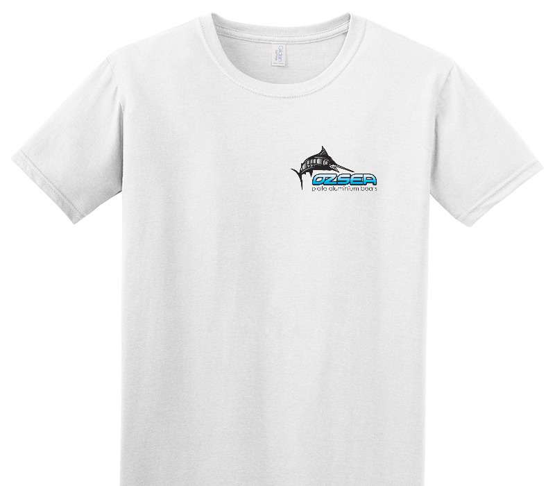Custom Adult Soft Style 100% Cotton White T-Shirt