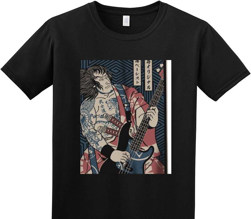 Custom Adult Soft Style 100% Cotton Black T-Shirt