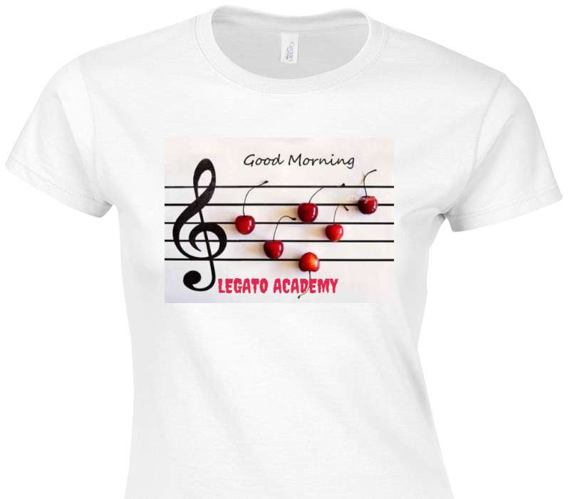 Custom Womens Soft Style 100% Cotton White T-Shirt