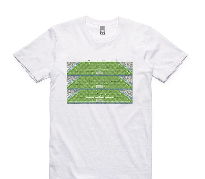 Custom AS Colour 100% Cotton White T-Shirt