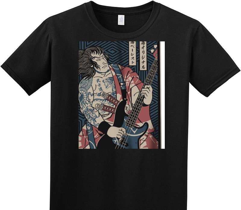 Custom Adult Soft Style 100% Cotton Black T-Shirt