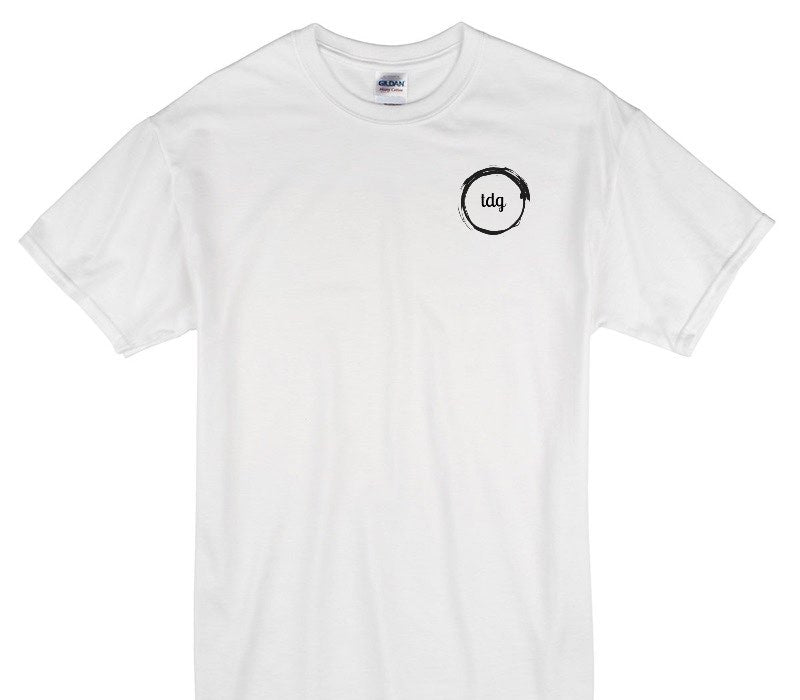 Custom Gildan 100% Cotton White T-Shirt
