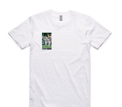 Custom AS Colour 100% Cotton White T-Shirt