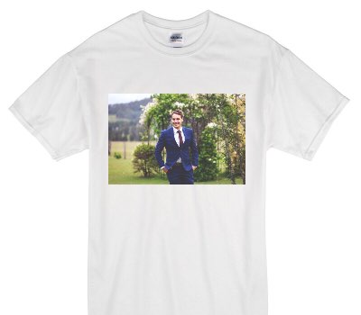 Custom Gildan 100% Cotton White T-Shirt