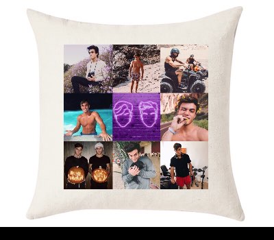 Custom Cushion Cover 50cm x 50 cm Off White