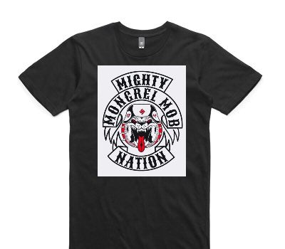 Custom AS Colour 100% Cotton Black T-Shirt