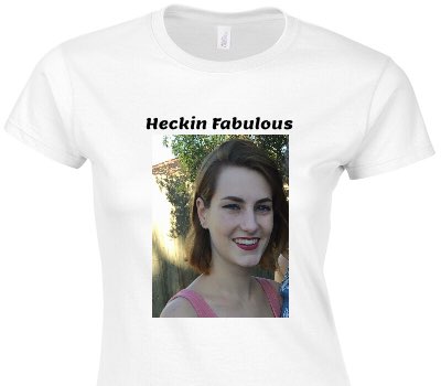 Custom Womens Soft Style 100% Cotton White T-Shirt