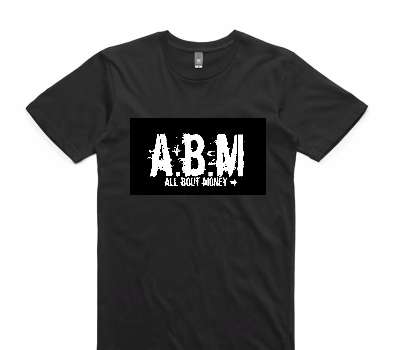 Custom AS Colour 100% Cotton Black T-Shirt