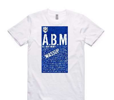 Custom AS Colour 100% Cotton White T-Shirt