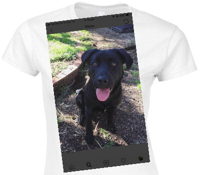 Custom Womens Soft Style 100% Cotton White T-Shirt