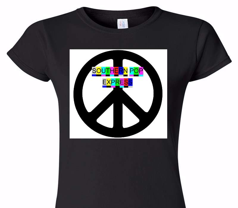 Custom Womens Soft Style 100% Cotton Black T-Shirt
