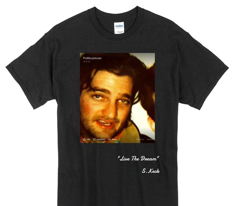 Custom Gildan 100% Cotton Black T-Shirt