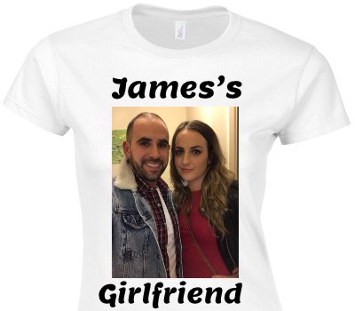 Custom Womens Soft Style 100% Cotton White T-Shirt