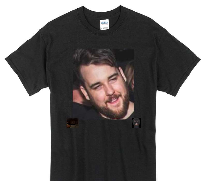 Custom Gildan 100% Cotton Black T-Shirt